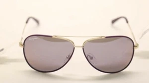Gafas de sol Salvatore Ferragamo SF131S 736 dorado claro brillante, púrpura/gris (#1149) - Imagen 1 de 7