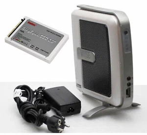 Mini Computer Windows XP 2000 32 GB SSD HDD 1 GHZ CPU 2x RS-232 Lpt Paralel #TC8 - Picture 1 of 1