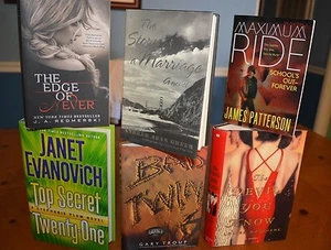 BOOK LOT: JANET EVANOVICH JAMES PATTERSON GARY TROUP REDMERSKI GREER BAGSHAWE - Picture 1 of 7