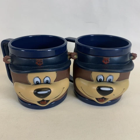 (2) Vintage Minnesota Twins Mascot Mug-Made by Success Promotions-Lot Of 2 Cover