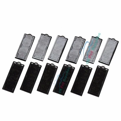 AQUANEAT 12 PCS Replacement Filter Cartridges for HOB Power Filter