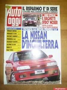 AUTO OGGI - ANNO VII (7) - N. 286 (27 Maggio 1992) NISSAN PRIMERA - RIVISTA AUTO - Foto 1 di 2
