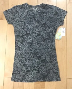 Damen T-Shirt grau Garden Burnout - Bild 1 von 2