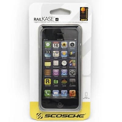 Scosche Silver Aluminum Metal Dual Layer Bumper Case for iPhone SE(1st Gen)/5S/5 - Image 1 of 4