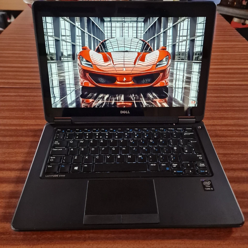 Dell E7250 Touchscreen, i5, 12.5" ,Win 11 ,256Gb mSATA SSD,8Gb RAM,Backlight Key - Image 1 of 4