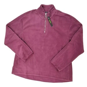 Nike Therma Victory Womens 1/2 Zip Golf Top Size Medium Crimson Red BV0493-671 - Picture 1 of 7
