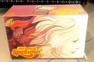 VINTAGE RETRO GENERAL ELECTRIC MIST CONDITION SPEEDSETTER HOT ROLLERS NEW BOXED - Picture 1 of 9