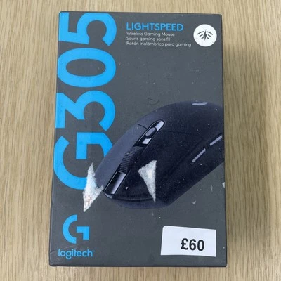 Brand New Sealed Logitech G305 LIGHTSPEED Wireless Gaming Mouse Black - Image 1 of 4