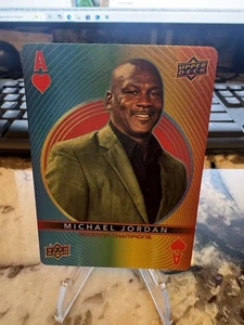 2022 Upper Deck Goodwin Champions - Playing Cards Michael Jordan #ACE-HEARTS - Picture 1 of 2