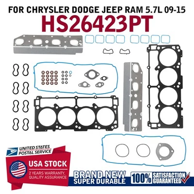 Durable For 2009-2020 JEEP GRAND CHEROKEE 5.7L Head Gasket Set OEM Replacement - Image 1 of 4