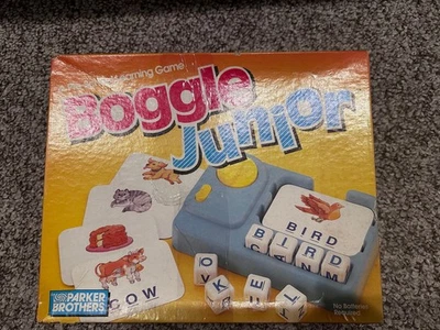 BOGGLE JUNIOR GAME - 1988 Parker Brothers - Image 1 of 3