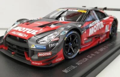 EBBRO 1/18 Nissan Motul Autech Gt-r #1 Super Gt500 2015 Rd.2 Fuji Winner Auto - Immagine 1 di 4