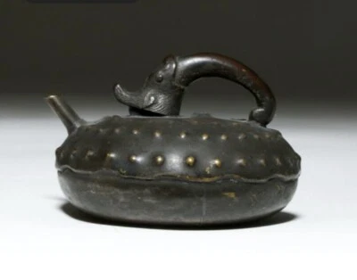 Cuentagotas de agua japonés bronce 175 años más! Foto 1 de 4