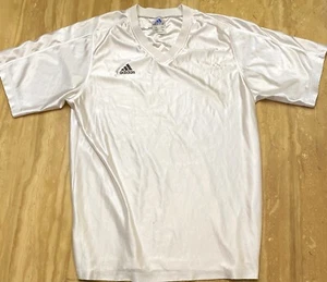 Adidas V-Neck Workout Jersey White - Picture 1 of 4