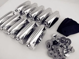 Goedrum 10 Double End Tom / Snare Drum Lugs con tornillos de montaje - Imagen 1 de 5
