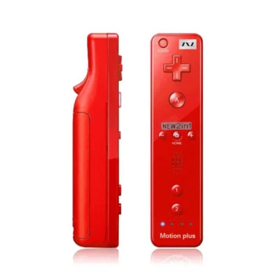 Wii Built Motion Plus Inside Controller For Wii Remote Motion+&Silicone Nintendo - Image 1 of 4