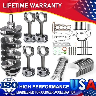 Engine Rebuild Kit For 2012-2016 Chevrolet Equinox LT Sport Utility 4-Door 2.4L - Image 1 of 4