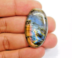 Natural Green Labradorite Cabochon Loose Gemstone For Jewelry 56 Cts. ME-7438 - Imagen 1 de 4