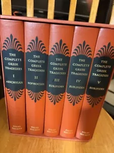 The Complete Greek Tragedies - 5 Volume Set - Folio Society 2011 - Picture 1 of 5