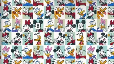 Hallmark Wrapping Paper Christmas Birthday Mickey Mouse & Friends  22.5 sq ft Ro - Image 1 of 4