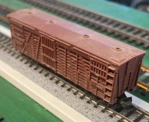 N Scale Arnold Rapido Missouri Pacific 40’ stock car w Rapido couplers - Picture 1 of 1