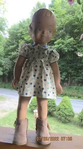 Vintage  Child Toddler  Mannequin 26" Tall Composition "Buster Brown" - Picture 1 of 6