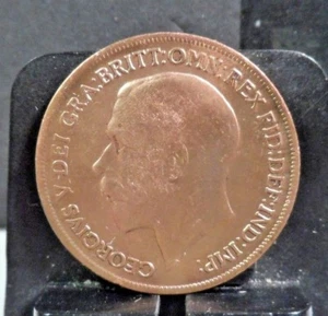 MONEDA DE UN CENTAVO DEL REINO UNIDO DE 1919 CIRCULADA (51718)1 - Imagen 1 de 3