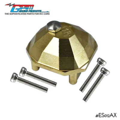 GPM Brass Rear Gear Box Cover For ELEMENT RC 1/10 Enduro Sendero Trail Truck - Image 1 of 4