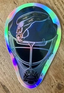 Washington Capitals prismatischer gestanzter Torhüftmaske Aufkleber - Bild 1 von 1