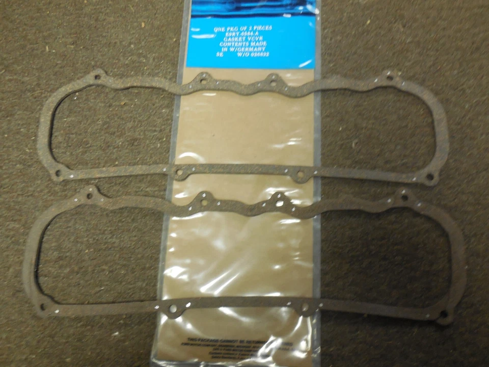 Новые из старых запасов 1988 1989 Merkur Scorpio прокладки крышек клапанов 2,9 л E9RY-6584-A - Изображение 1 из 2