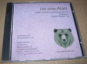 Neuf Atari 520 1040 St Ste Mega Falcon 030 Ordinateur Ausgabe 3 Allemand CD ROM - Photo 1/2