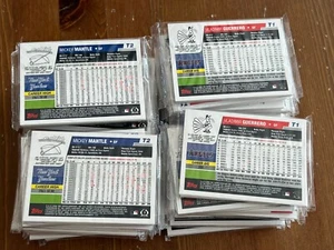 Lot Of 40 2006 National Baseball Card Sealed Packs 20 T1, 20 T2 - Picture 1 of 5