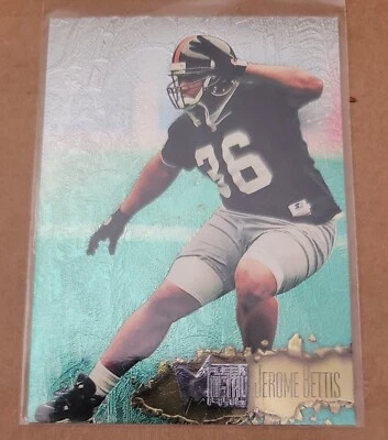 1996 Fleer Metal #96 Jerome Bettis - Image 1 of 2