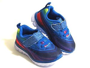 New Adorable Baby Toddler Girls Multi Colored Athletic Running Shoes Sz 4-9