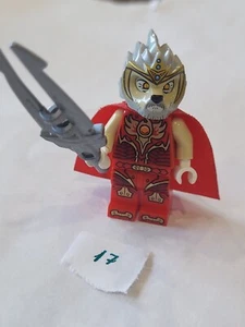 RED Lagravis FIRE CHI 70142 Lion Legends of Chima LEGO® Minifigure Mini Figure - Picture 1 of 8