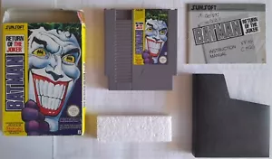 BATMAN - RETURN OF THE JOKER – PAL B – FRA Gioco Nintendo NES - Imagen 1 de 2