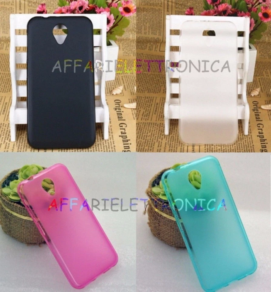 PER MEIZU M3 NOTE L681H COPERTURA RETRO CUSTODIA COVER GEL TPU SILICONE MORBIDA  - Immagine 1 di 1