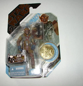 Star Wars 30th Ann. Figura de acción McQuarrie Concept dorada Chewbacca UGH 515  - Imagen 1 de 3