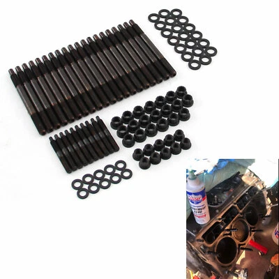Performance Head Studs Bolts For 2004-2020 Chevy GM Gen III IV LS Small Block  - Image 1 of 2