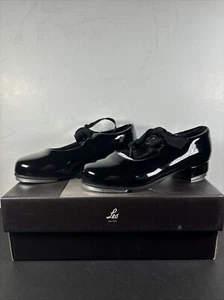 Leo Child's Dance Tap Shoe Jr. Beats LS3310G Black BLK 4 M - Picture 1 of 4