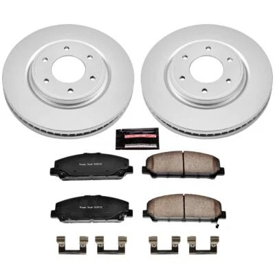 PowerStop Disc Brake Kit - Front - Fits Infiniti QX56 2008-2010, Nissan Armada 2 - Image 1 of 4