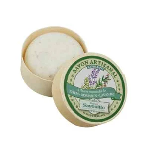 Handgemachte Peeling Seife "Thymian-Rosmarin-Lavendel" Handmade Savon Soap NEU - Bild 1 von 1