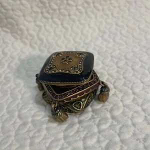Jay Strongwater Pillow And Tassels Trinket Box - Imagen 1 de 5