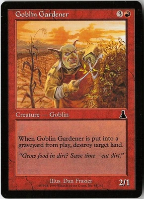 Goblin Gardener Urza's Destiny NM/LP MTG - Image 1 of 2