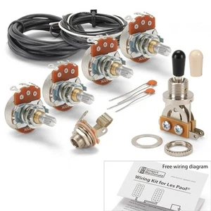 Golden Age Wiring Kit for Gibson Les Paul Guitar With Standard Pots - Picture 1 of 1