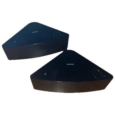 Alto-falante Samsung M5 WAM550 Wireless Smart NFC Bluetooth Multi-Room - Preto Conjunto 2! - Imagem 1 de 4