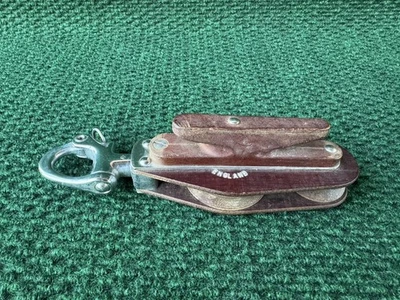 Lewmar 复古小提琴块带夹板和通用扣环 — 第 1/4 张图片