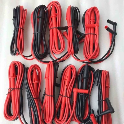 GCSUPERMARKET Fluke TL75 10A Hard Point Test Leads Set for Fluke Digital Multimeter Meters