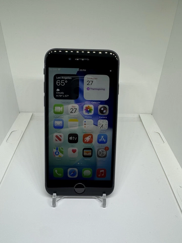 Apple iPhone SE 2ª Generación 64 GB en Negro para Straight Talk Foto 1 de 4