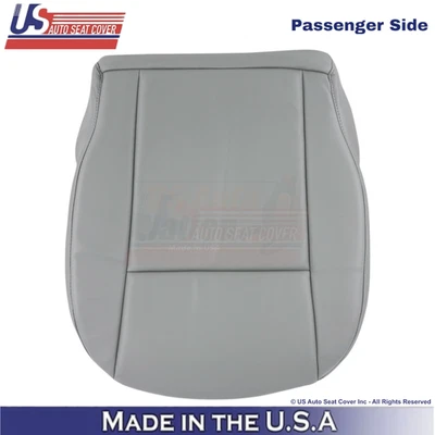 2010-2013 Fits Ford Transit Leatherette Passenger Bottom Replacement Cover Gray - Image 1 of 4